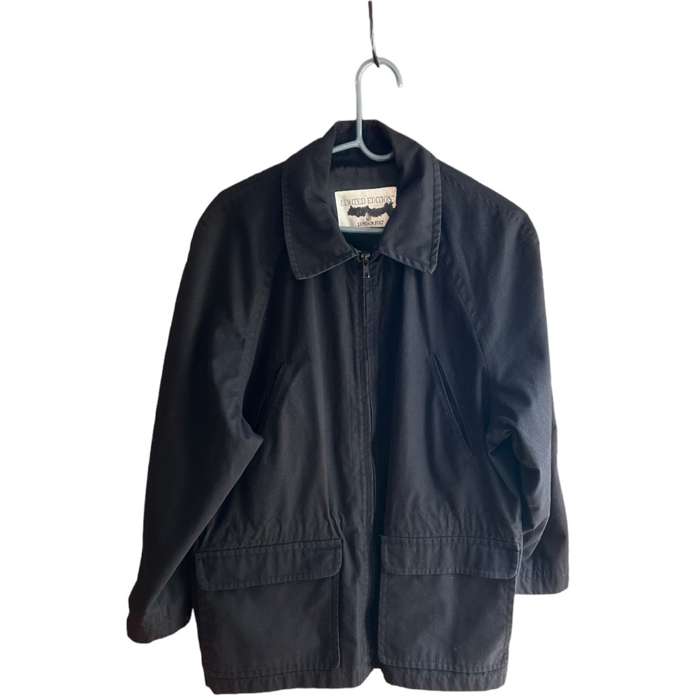 London Fog Limited Edition black Mens coat Size XS